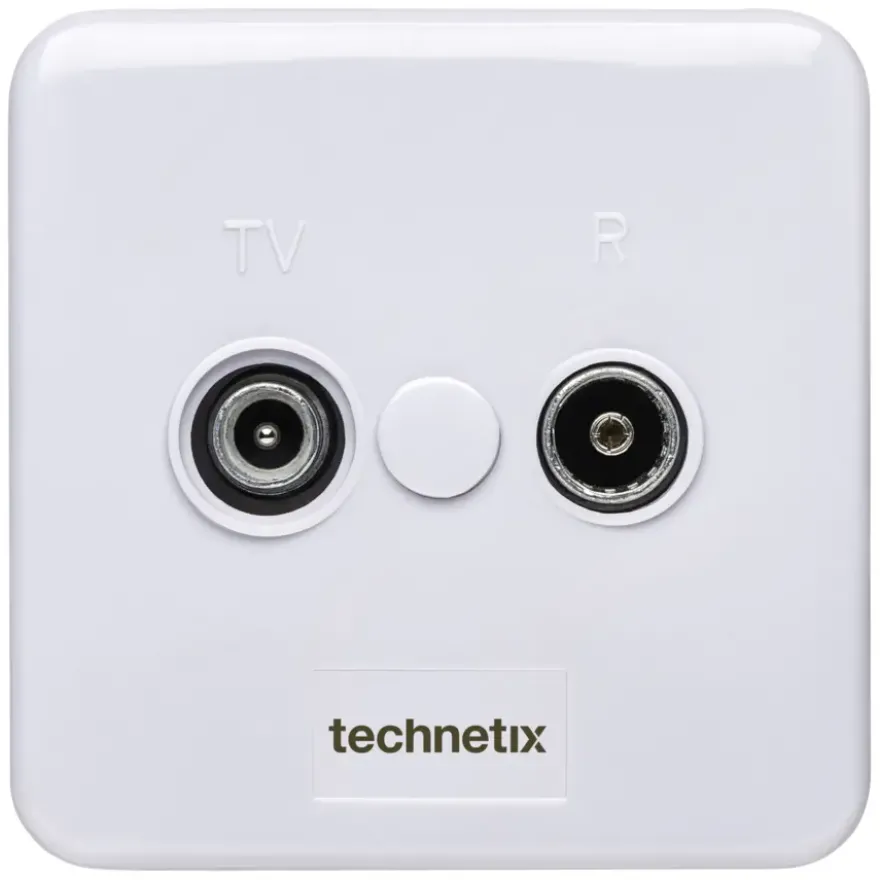 Technetix wandcontactdoos TRAS-2000 Radio / TV (Ziggo gecertificeerd)