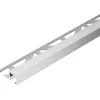 Tegelprofiel blok aluminium zilver 9 mm 300 cm