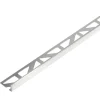 Tegelprofiel haaks aluminium zilver 10 mm 300 cm