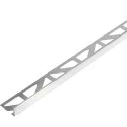 Tegelprofiel haaks aluminium zilver 10 mm 300 cm