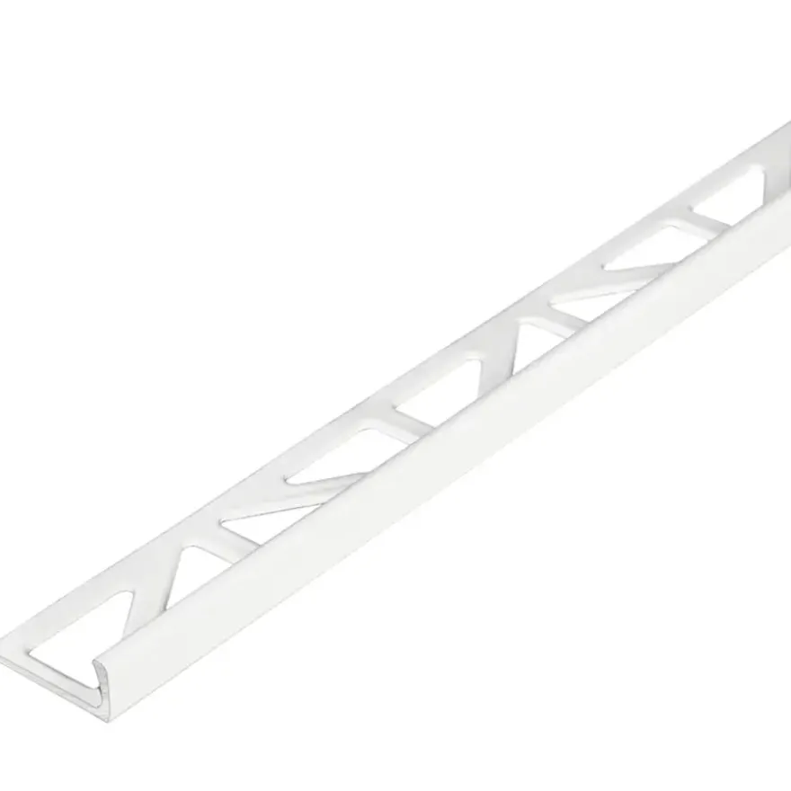 Tegelprofiel haaks aluminium wit 10 mm 300 cm