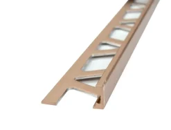Tegelprofiel recht koper metaal 12,5 mm 270 cm