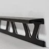 Tegelprofiel recht mat zwart metaal 8 mm 270 cm