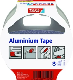 Tesa aluminiumtape grijs zilver 10 m x 50 mm