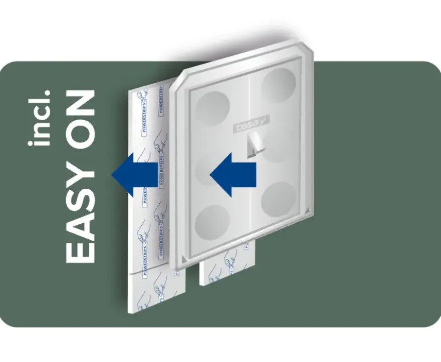 Tesa Baboo Opbergbox met deksel - 250 mm x 150 mm x 100 mm