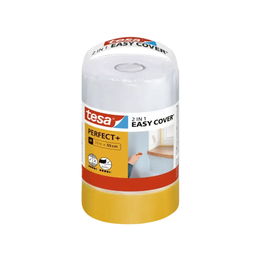 Tesa Easy Cover Perfect+ afdekfolie 33mx55cm