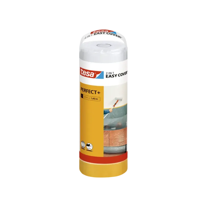 Tesa Easy Cover Perfect+ afdekfolie 33mx1,4m