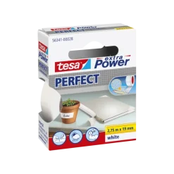 Tesa Extra Power Perfect ducttape wit 19 mm x 2,75 m