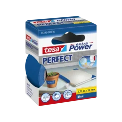 Tesa Extra Power Perfect ducttape blauw 38 mm x 2,75 m