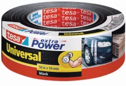 Tesa Extra Power Universal ducttape zwart 50 m x 50 mm
