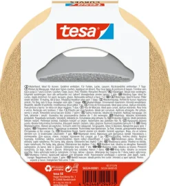 Tesa flexibele afplakband voor rondingen 25 mm x 25 m