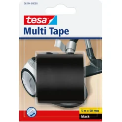 Tesa multi tape PVC zwart 50 mm x 5 m