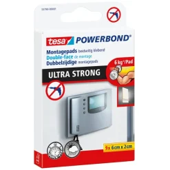 Tesa Powerbond Ultra strong dubbelzijdige montagepads (9 stuks)