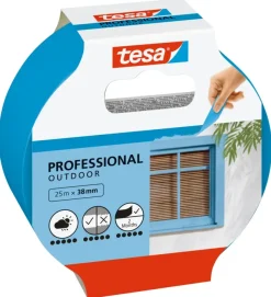 Tesa Professional Outdoor schilderstape blauw 38 mm x 25 m