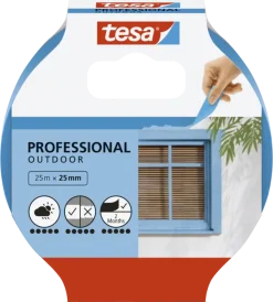 Tesa Professional Outdoor schilderstape blauw 25 mm x 25 m