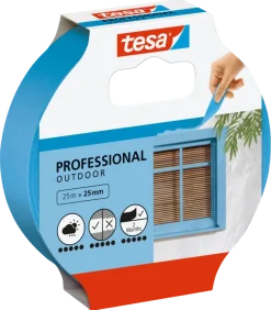 Tesa Professional Outdoor schilderstape blauw 25 mm x 25 m
