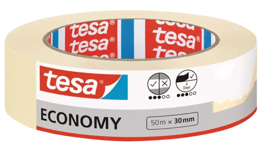 Tesa schilderstape universeel beige 50 m x 30 mm