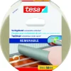 Tesa tapijttape verwijderbaar wit 25 m x 50 mm
