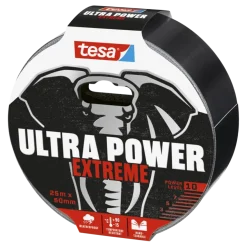 Tesa Ultra Power Extreme Repair tape zwart 25 m x 50 mm