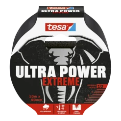 Tesa Ultra Power Extreme Repair ducttape zwart 50 mm x 10 m