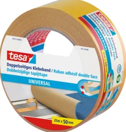 Tesa Universal dubbelzijdig kleefband 25 m x 50 mm