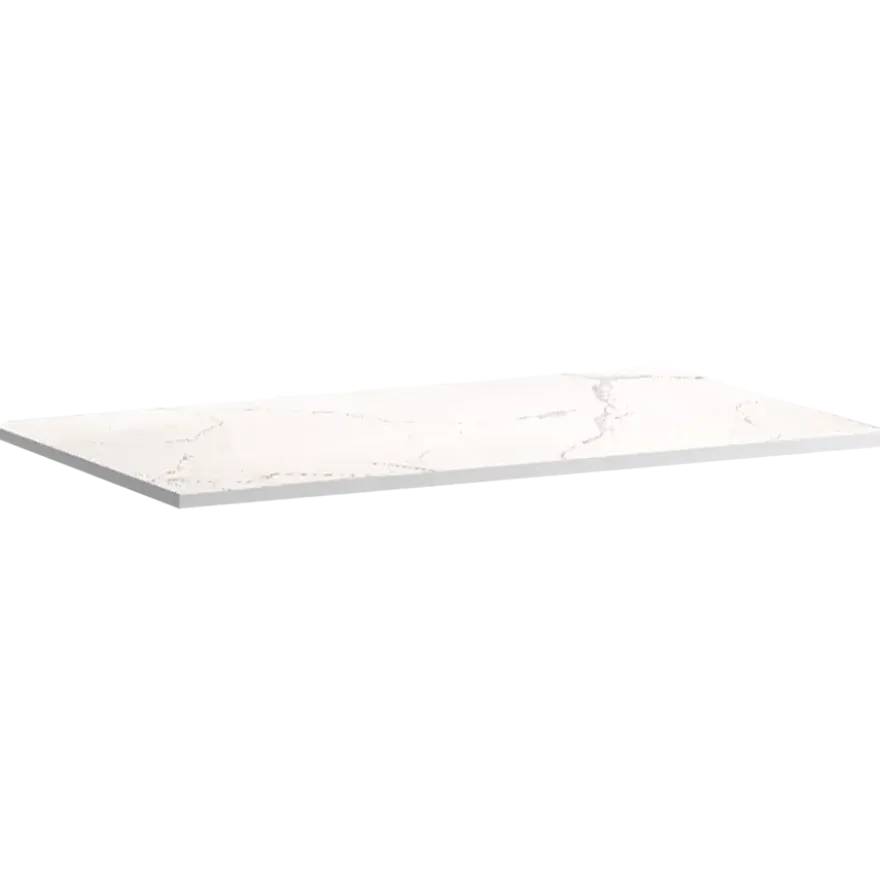 Tiger wastafelblad Nook wit marmer look 80,5 cm