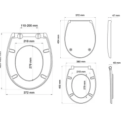 Tiger Amadora wc bril pergamon