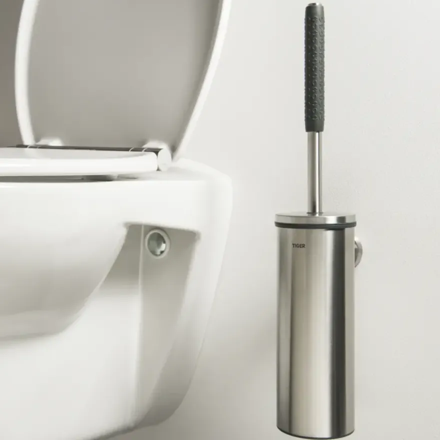 Tiger Boston Comfort en Safety toiletborstelgarnituur rvs