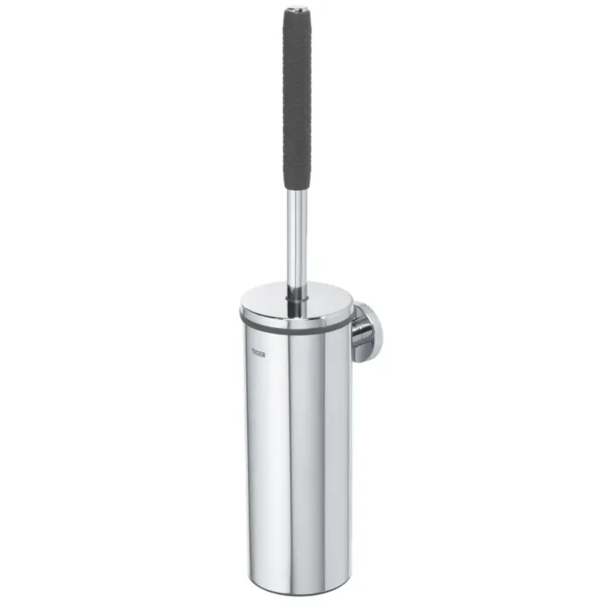Tiger Boston Comfort en Safety toiletborstel chroom