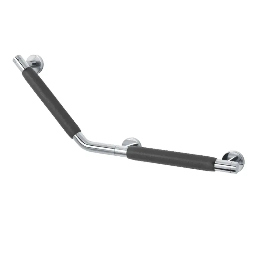 Tiger Boston comfort & safety veiligheidsgreep 135° links glanzend RVS