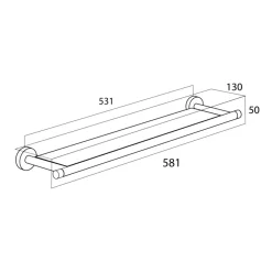 Tiger Boston planchet mat chroom