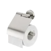 Tiger Boston toiletrolhouder met klep rvs