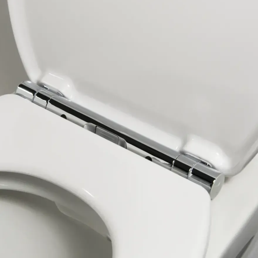 Tiger Boston wc bril wit/chroom met softclose en quick release