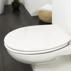 Tiger Boston wc bril wit/RVS met softclose en quick release