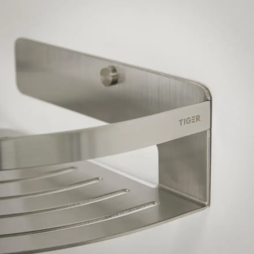 Tiger Caddy hoekkorf groot rvs