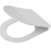 Tiger Carter Toiletbril Duroplast Wit met softclose - in een D-vorm