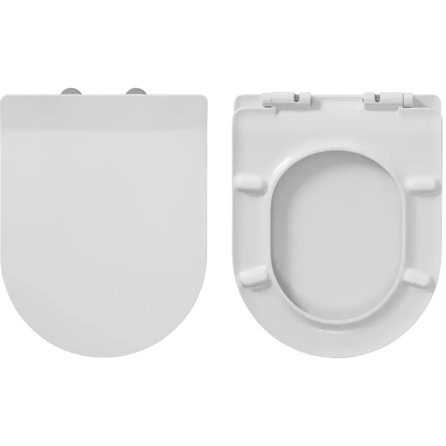 Tiger Carter Toiletbril Duroplast Wit met softclose - in een D-vorm