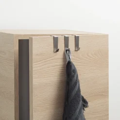 Tiger deurhaak Basic geborsteld RVS