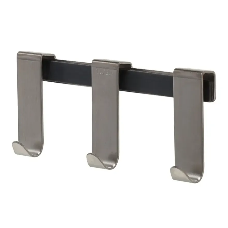 Tiger douchehaak Rack 6-8 mm RVS (3 haakjes)