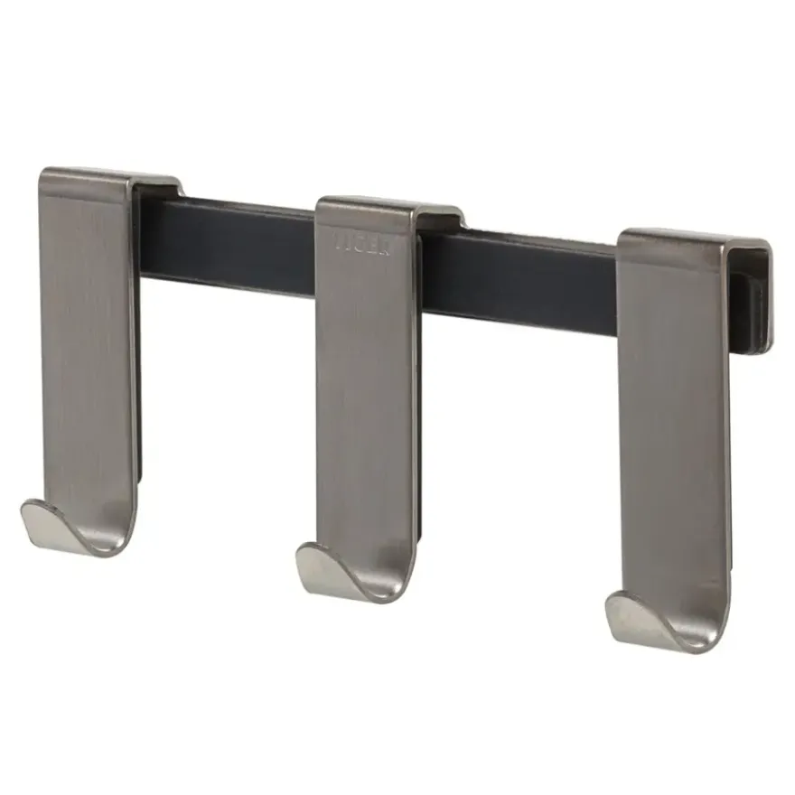 Tiger douchehaak Rack 6-8 mm RVS (3 haakjes)