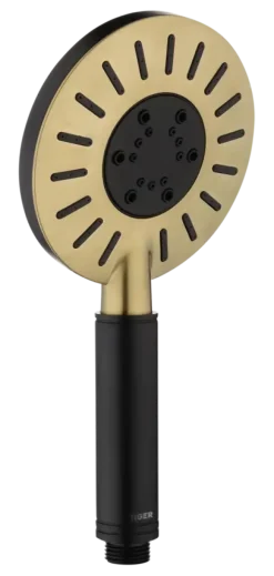 Tiger douchekop Splash Akcent handdouche waterbesparend 3 standen ø 12 cm zwart