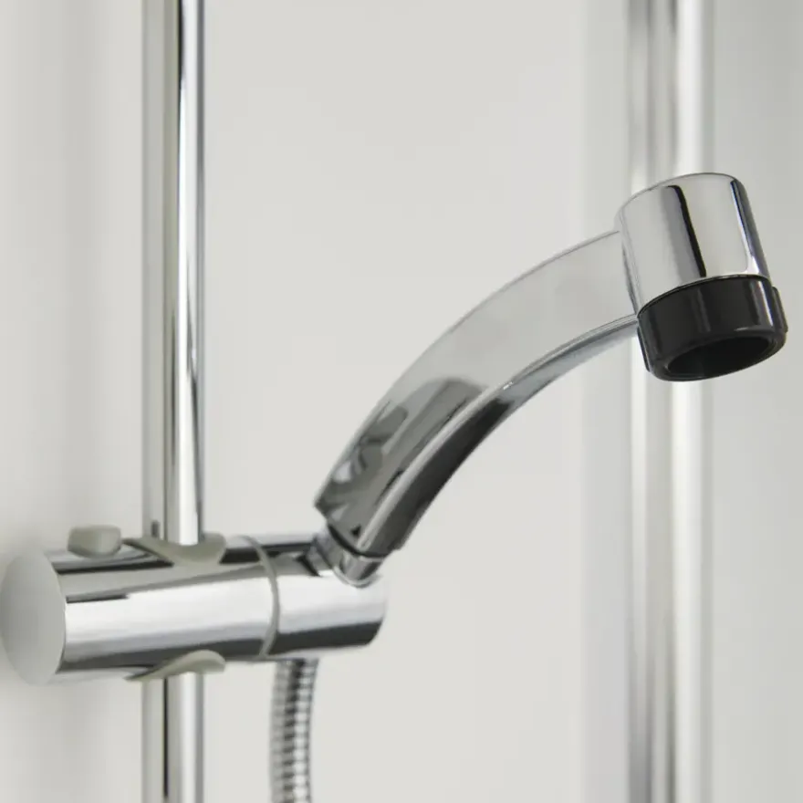 Tiger douchekop Splash Eco handdouche waterbesparend 1 stand ø 3.5 cm chroom