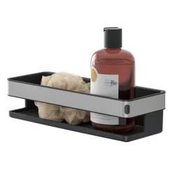Tiger douchemand Cooper 28 cm Zwart / RVS geborsteld