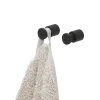 Tiger haken set van 2 Pico mat zwart RVS