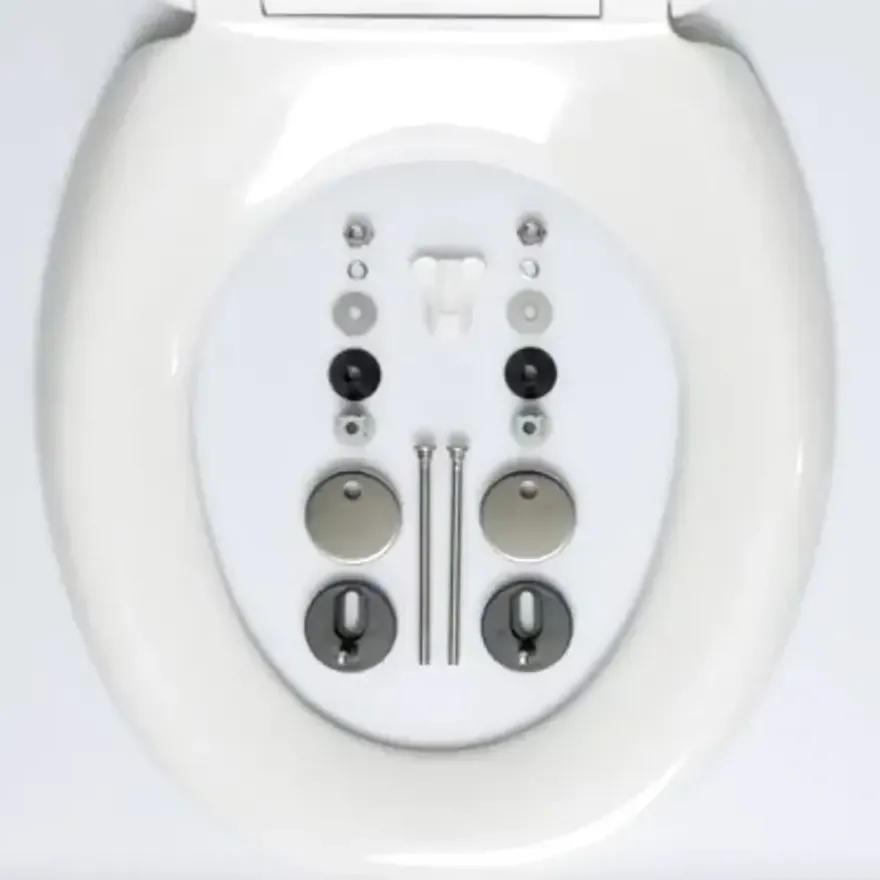Tiger Mason wc bril wit met softclose en quick release