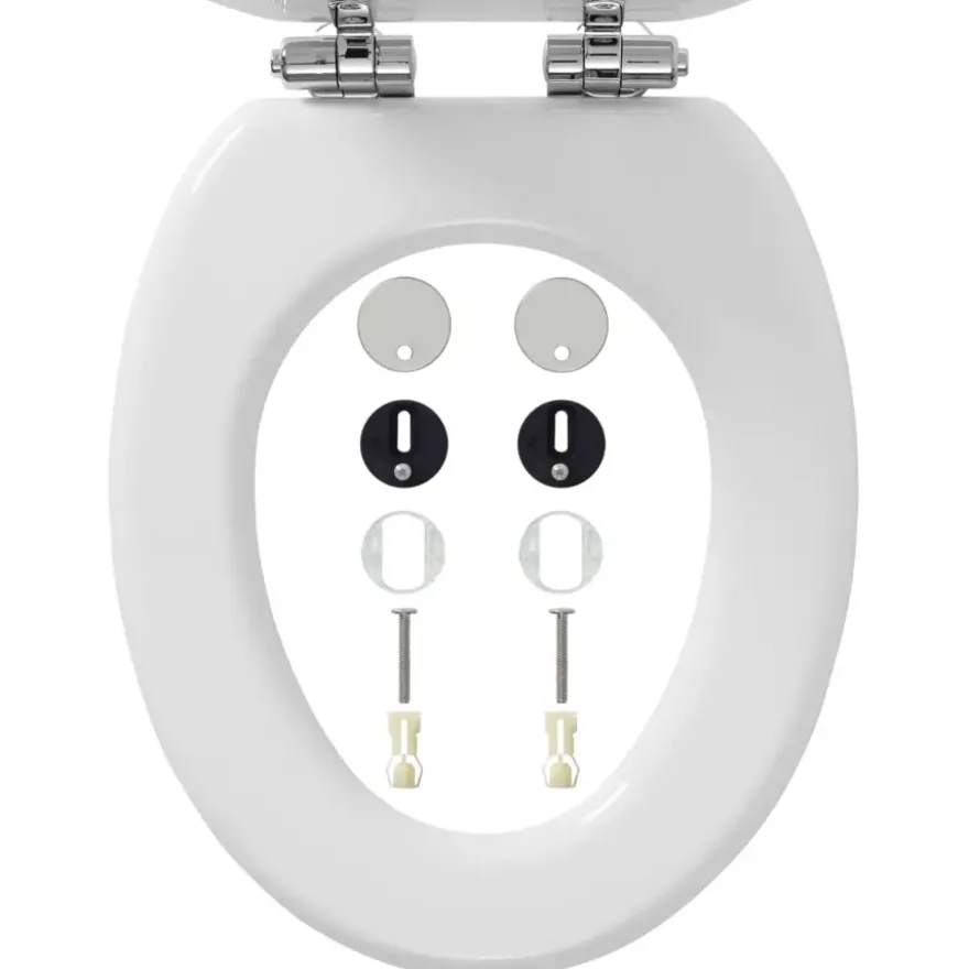 Tiger Mississippi wc bril wit met softclose en quick release
