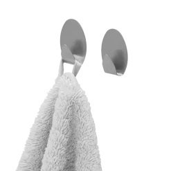 Tiger ophang haak Baseline Oval medium geborsteld RVS set van 2