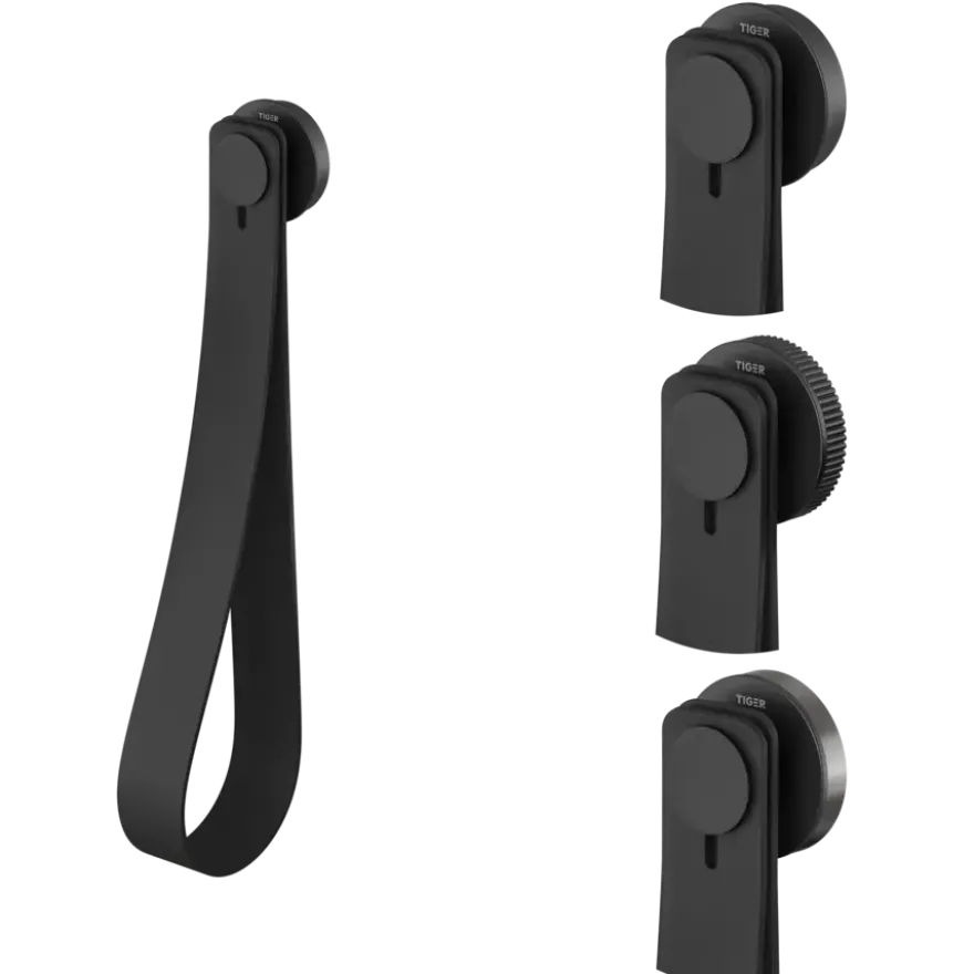 Tiger Orion Reserverolhouder hangend - Zwart
