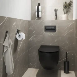 Tiger Orion Toiletborstel met houder vrijstaand - Zwart