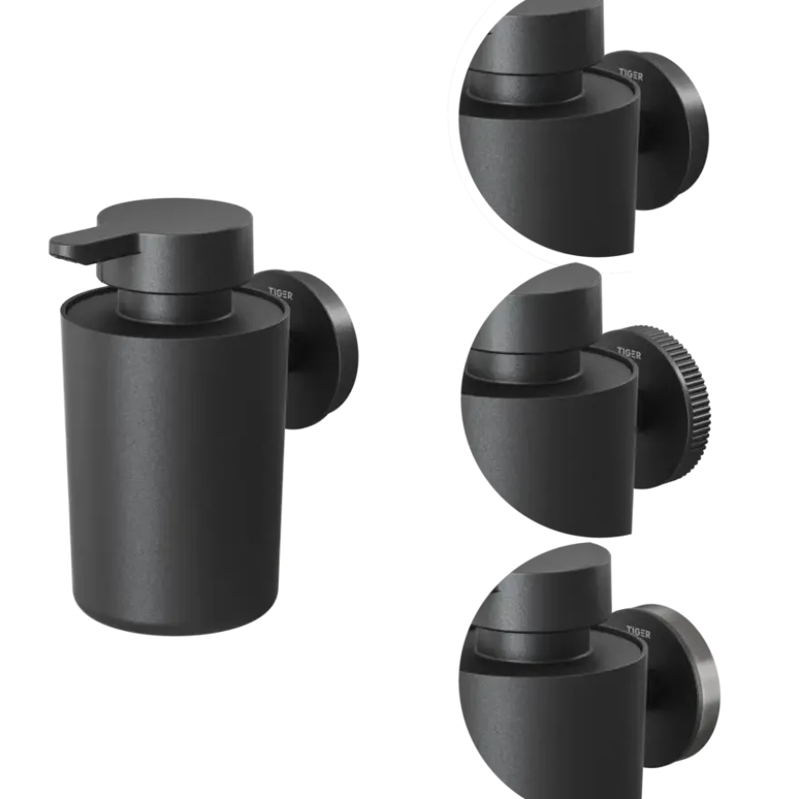 Tiger Orion zeepdispenser 180 ml zwart